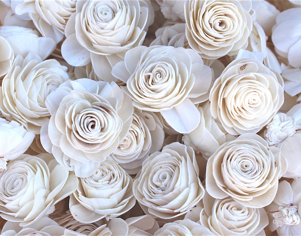 50 Sola New Beauty Flowers Bundle - Sola Wood Flowers