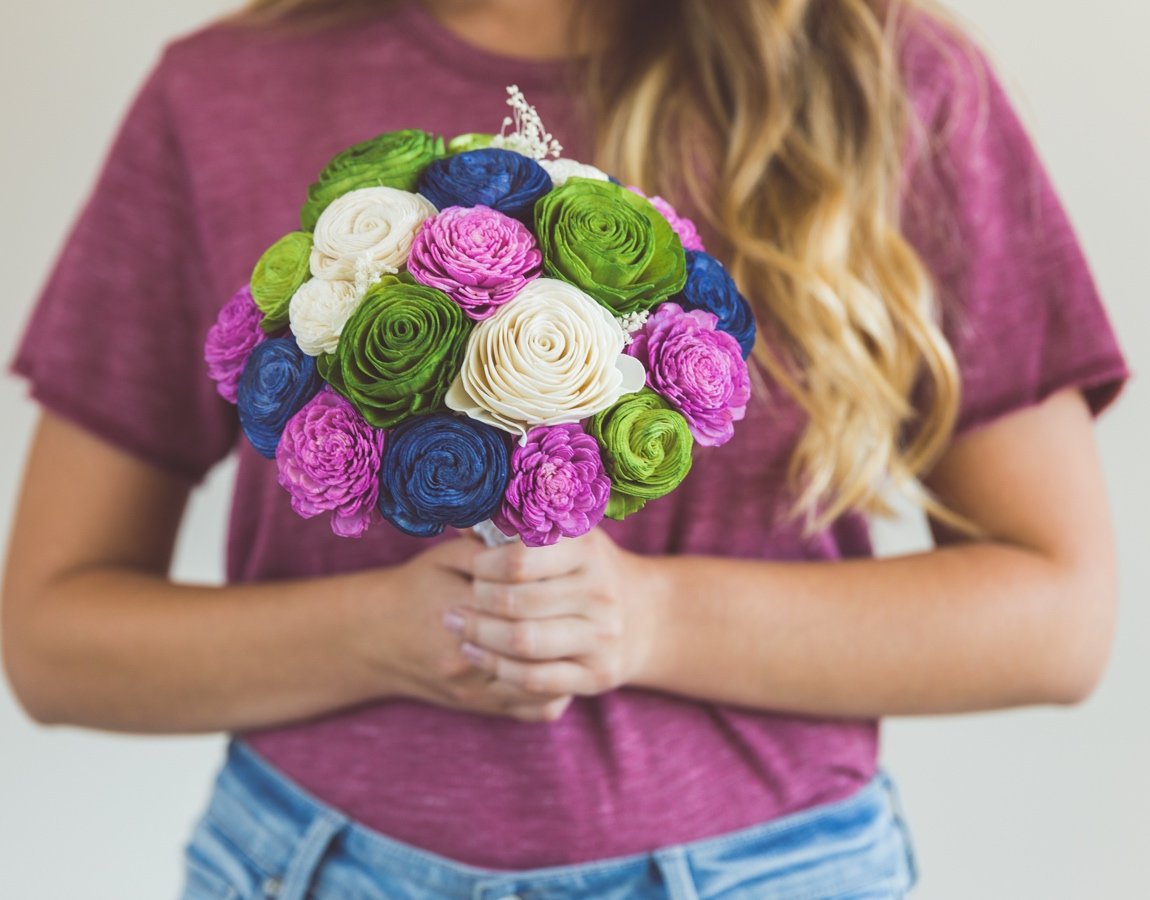 Sola Wood Flower Bouquets - Walk Me Home